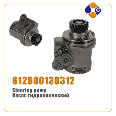 Pompe de direction pour camion Sinot HOWO FAW Shacman Foton Dongfeng Commins Weichai, Yuchai XCMG Shantui Xgma Sany pièces de rechange de camion moteur OEM d'origine en usine